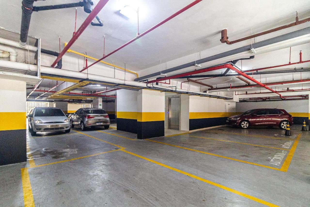 Apto Otima Localizacao A 100M Da Praia, Piscina, Ar Condicionado, Garagem E Portaria 24H Praia Grande  Zewnętrze zdjęcie