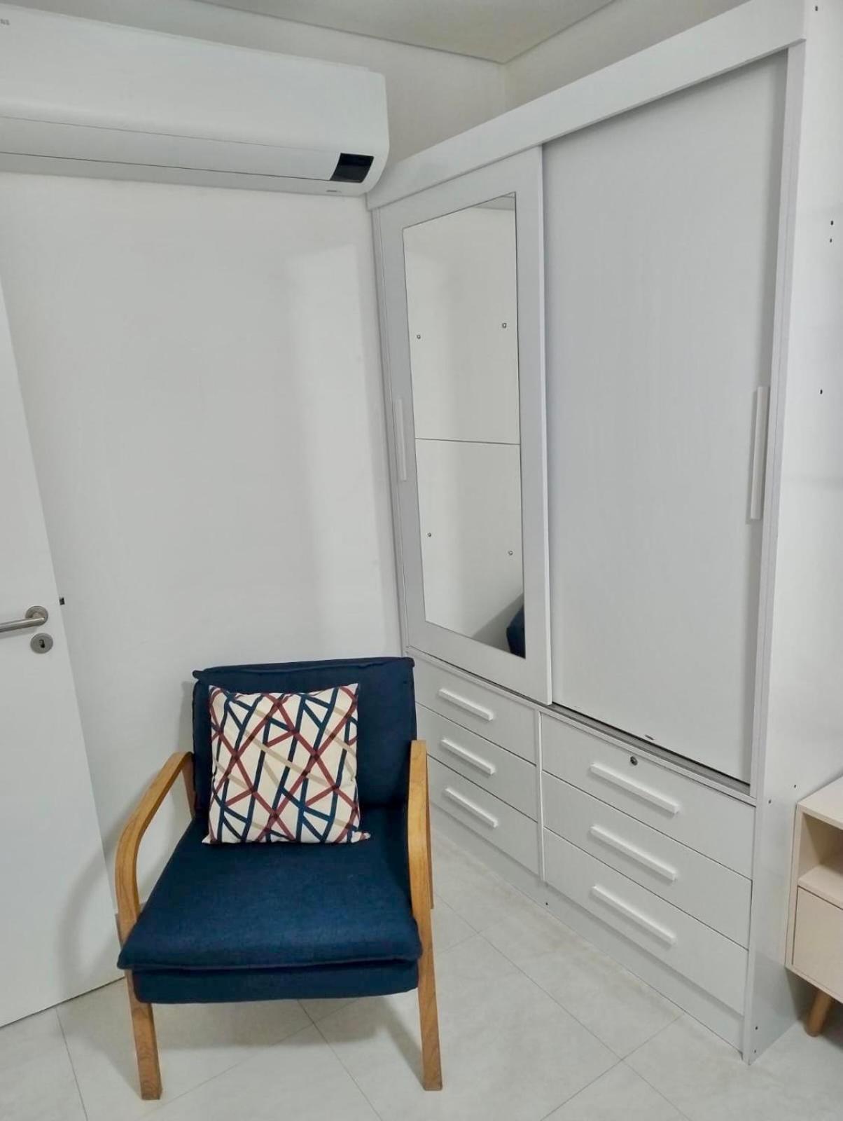 Apto Otima Localizacao A 100M Da Praia, Piscina, Ar Condicionado, Garagem E Portaria 24H Praia Grande  Zewnętrze zdjęcie