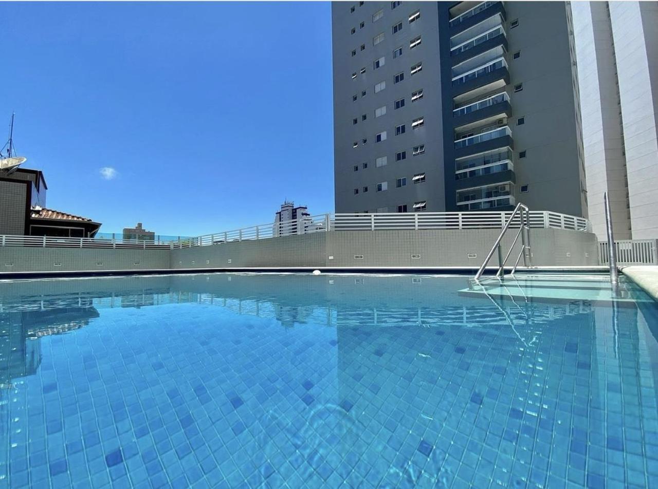 Apto Otima Localizacao A 100M Da Praia, Piscina, Ar Condicionado, Garagem E Portaria 24H Praia Grande  Zewnętrze zdjęcie
